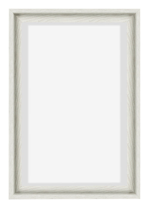 Lyon MDF Schattenfugenrahmen 2 3 White Wash Vorne | Yourdecoration.de