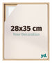 Lyon MDF Schattenfugenrahmen 28x35cm Buche Vorne Messe | Yourdecoration.de