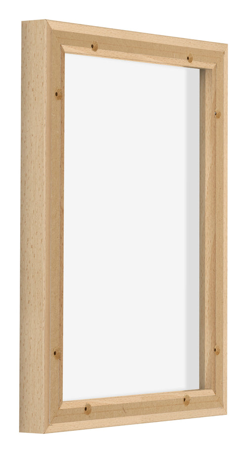 Lyon MDF Schattenfugenrahmen 3 4 Buche Ruckseite Schrag | Yourdecoration.de