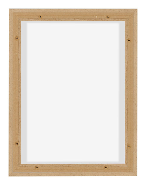Lyon MDF Schattenfugenrahmen 3 4 Buche Ruckseite | Yourdecoration.de