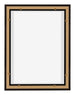 Lyon MDF Schattenfugenrahmen 3 4 Eiche Dunkel Ruckseite | Yourdecoration.de