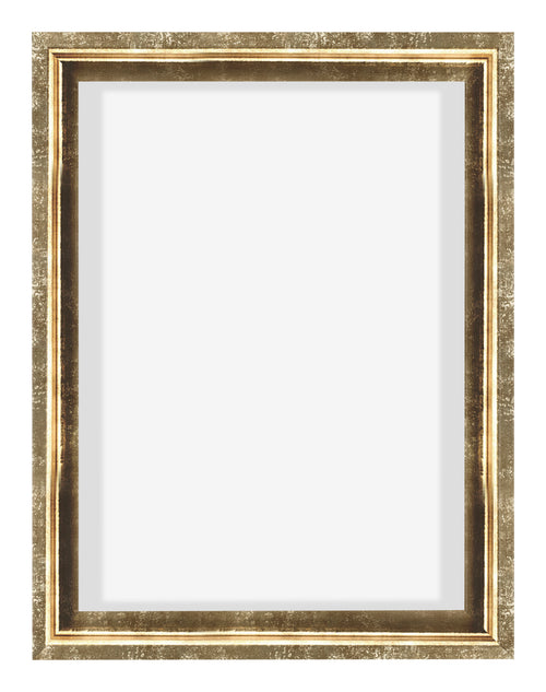 Lyon MDF Schattenfugenrahmen 3 4 Gold Antik Vorne | Yourdecoration.de