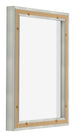 Lyon MDF Schattenfugenrahmen 3 4 Silber Matt Ruckseite Schrag | Yourdecoration.de