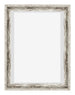 Lyon MDF Schattenfugenrahmen 3 4 Weiss Vintage Vorne | Yourdecoration.de