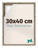 Lyon MDF Schattenfugenrahmen 30x40cm Sonoma Eiche Vorne Messe | Yourdecoration.de