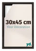 Lyon MDF Schattenfugenrahmen 30x45cm Eiche Dunkel Vorne Messe | Yourdecoration.de