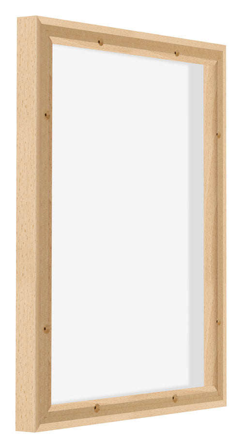 Lyon MDF Schattenfugenrahmen 4 5 Buche Ruckseite Schrag | Yourdecoration.de