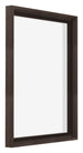 Lyon MDF Schattenfugenrahmen 4 5 Eiche Dunkel Vorne Schrag | Yourdecoration.de
