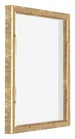 Lyon MDF Schattenfugenrahmen 4 5 Gold Antik Ruckseite Schrag | Yourdecoration.de