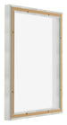 Lyon MDF Schattenfugenrahmen 4 5 Silber Matt Ruckseite Schrag | Yourdecoration.de