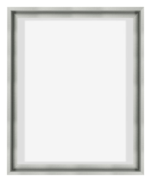 Lyon MDF Schattenfugenrahmen 4 5 Silber Matt Vorne | Yourdecoration.de