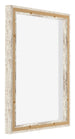 Lyon MDF Schattenfugenrahmen 4 5 Weiss Vintage Ruckseite Schrag | Yourdecoration.de