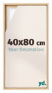 Lyon MDF Schattenfugenrahmen 40x80cm Buche Vorne Messe | Yourdecoration.de