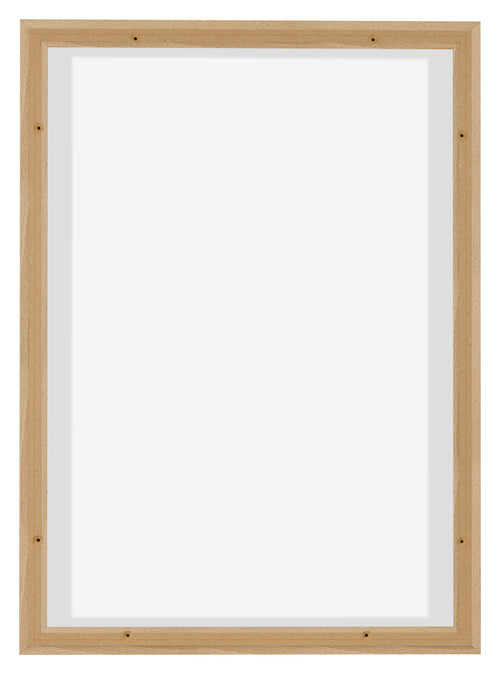 Lyon MDF Schattenfugenrahmen 5 7 Buche Ruckseite | Yourdecoration.de