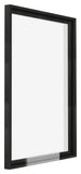 Lyon MDF Schattenfugenrahmen 5 7 Schwarz Matt Vorne Schrag | Yourdecoration.de