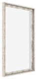 Lyon MDF Schattenfugenrahmen 5 7 Weiss Vintage Vorne Schrag | Yourdecoration.de