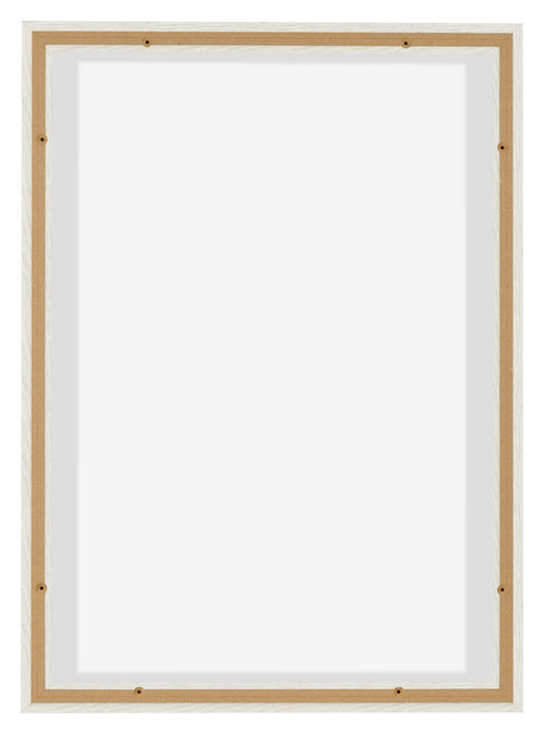 Lyon MDF Schattenfugenrahmen 5 7 White Wash Ruckseite | Yourdecoration.de