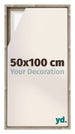 Lyon MDF Schattenfugenrahmen 50x100cm Sonoma Eiche Vorne Messe | Yourdecoration.de