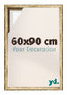 Lyon MDF Schattenfugenrahmen 60x90cm Gold Antik Vorne Messe | Yourdecoration.de