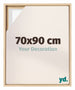 Lyon MDF Schattenfugenrahmen 70x90cm Buche Vorne Messe | Yourdecoration.de