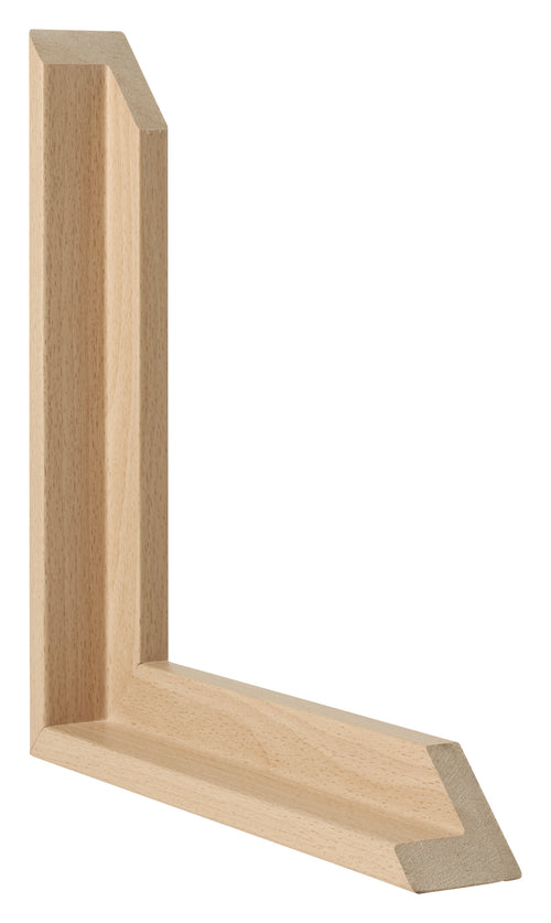 Lyon MDF Schattenfugenrahmen Buche Querschnitte | Yourdecoration.de