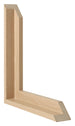 Lyon MDF Schattenfugenrahmen Buche Querschnitte | Yourdecoration.de