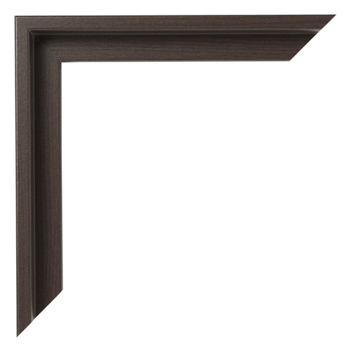 Lyon MDF Schattenfugenrahmen Eiche Dunkel Ecke | Yourdecoration.de