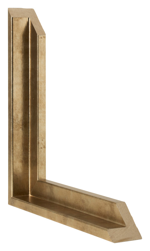 Lyon MDF Schattenfugenrahmen Gold Antik Querschnitte | Yourdecoration.de
