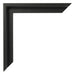 Lyon MDF Schattenfugenrahmen Schwarz Matt Ecke | Yourdecoration.de