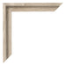 Lyon MDF Schattenfugenrahmen Sonoma Eiche Ecke | Yourdecoration.de