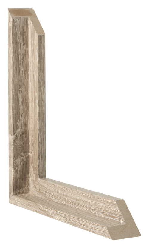Lyon MDF Schattenfugenrahmen Sonoma Eiche Querschnitte | Yourdecoration.de