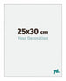 Miami Aluminium Bilderrahmen 25x30cm Silber Matt Vorne Messe | Yourdecoration.de