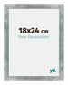 Mura MDF Bilderrahmen 18x24cm Eisen Gewischt Vorne Messe | Yourdecoration.de