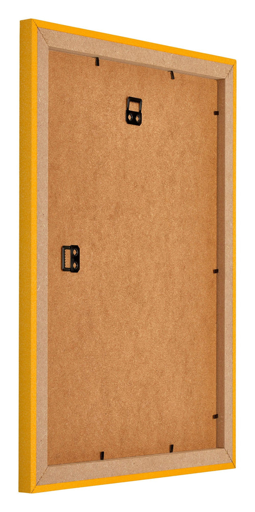 Mura MDF Bilderrahmen 18x24cm Gelb Rucksteite Schrag | Yourdecoration.de