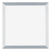 Mura MDF Bilderrahmen 20x20cm Aluminium Geburstet Vorne | Yourdecoration.de