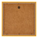 Mura MDF Bilderrahmen 20x20cm Gelb Rucksteite | Yourdecoration.de