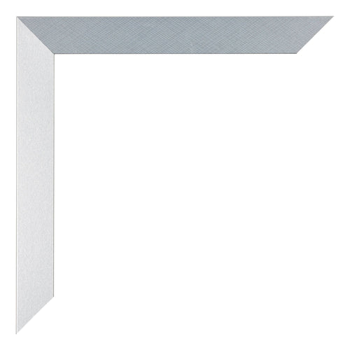Mura MDF Bilderrahmen 20x25cm Aluminium Geburstet Detail Ecke | Yourdecoration.de