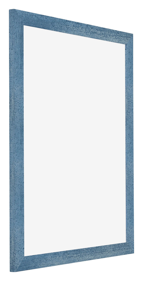 Mura MDF Bilderrahmen 20x25cm Hell Blau Geveegd Vorne Schrag | Yourdecoration.de