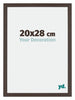 Mura MDF Bilderrahmen 20x28cm Eiche Dunkel Vorne Messe | Yourdecoration.de
