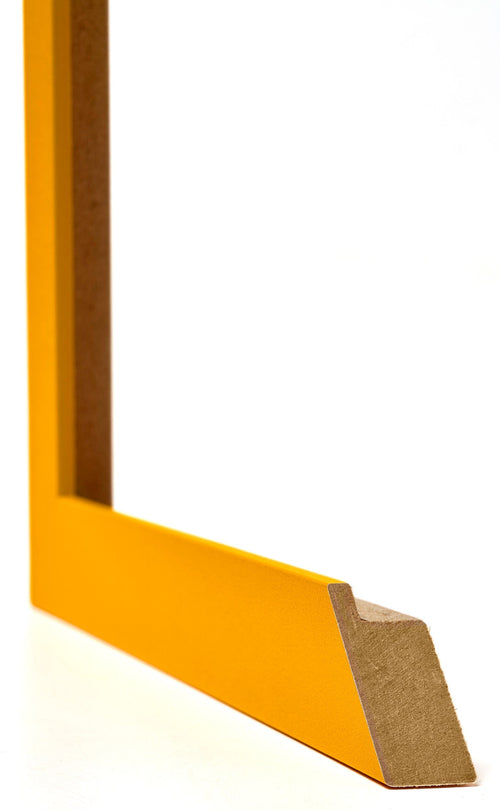 Mura MDF Bilderrahmen 20x28cm Gelb Detail Querschnitt | Yourdecoration.de