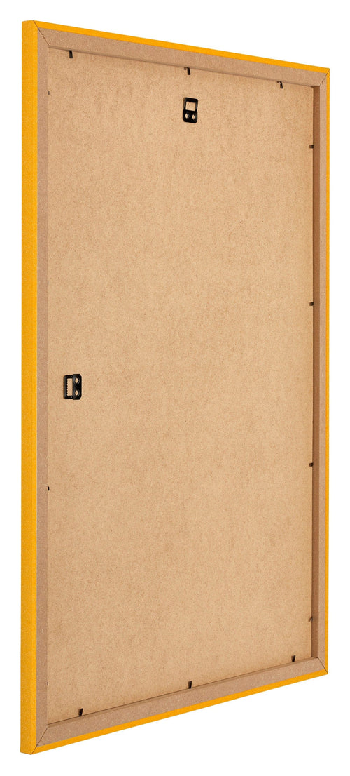Mura MDF Bilderrahmen 20x28cm Gelb Rucksteite Schrag | Yourdecoration.de