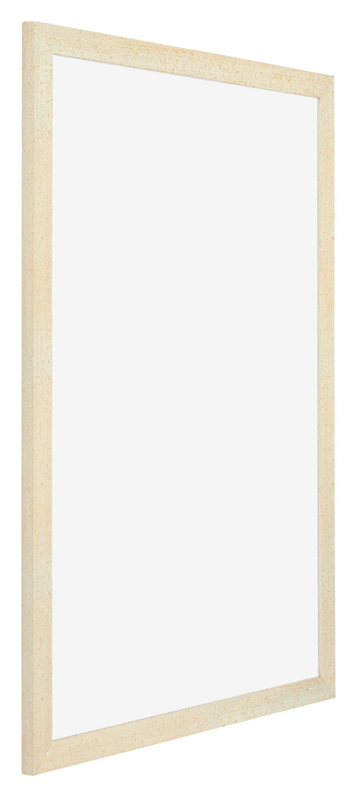 Mura MDF Bilderrahmen 20x28cm Sand Gewischt Vorne Schrag | Yourdecoration.de