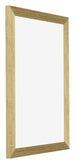 Mura MDF Bilderrahmen 20x30cm Gold Glanz Vorne Schrag | Yourdecoration.de