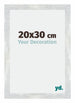 Mura MDF Bilderrahmen 20x30cm Silberglanz Vintage Vorne Messe | Yourdecoration.de
