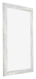 Mura MDF Bilderrahmen 20x30cm Silberglanz Vintage Vorne Schrag | Yourdecoration.de
