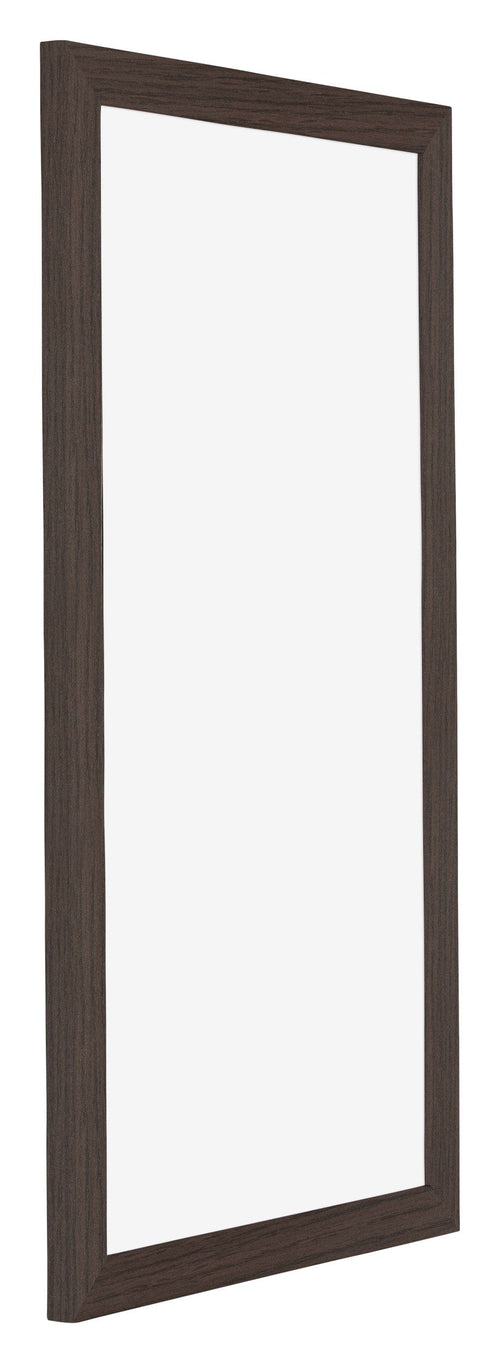 Mura MDF Bilderrahmen 20x40cm Eiche Dunkel Vorne Schrag | Yourdecoration.de