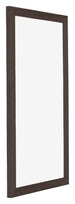 Mura MDF Bilderrahmen 20x40cm Eiche Dunkel Vorne Schrag | Yourdecoration.de