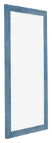 Mura MDF Bilderrahmen 20x40cm Hell Blau Geveegd Vorne Schrag | Yourdecoration.de