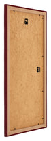 Mura MDF Bilderrahmen 20x40cm Weinrot Gewischt Rucksteite Schrag | Yourdecoration.de