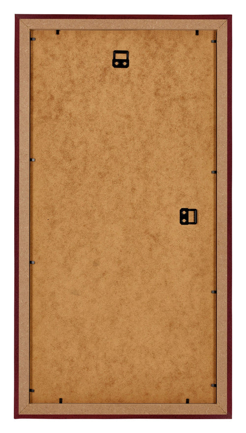 Mura MDF Bilderrahmen 20x40cm Weinrot Gewischt Rucksteite | Yourdecoration.de